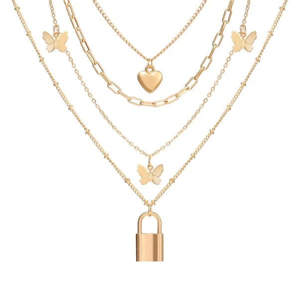 long gold necklaces for women