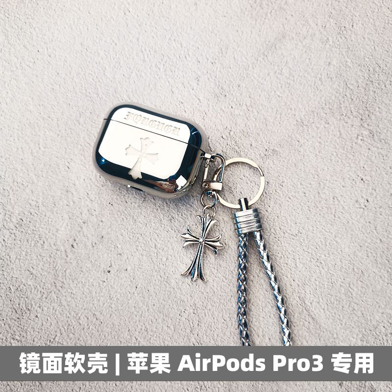 Chrome Hearts-Style Wireless Bluetooth Earphone Case