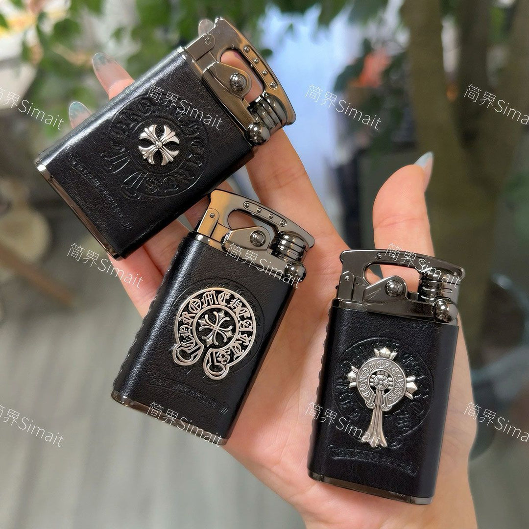 Chrome Hearts Black Jet-Flame Lighter