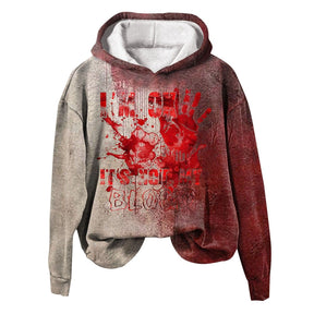 2024 Halloween Printed Hoodie