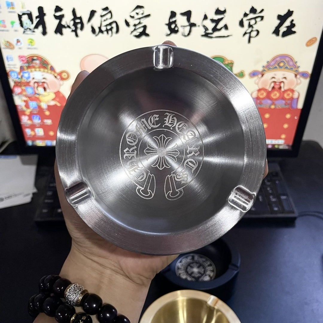 Chrome Hearts Cross Stainless Steel Ashtray