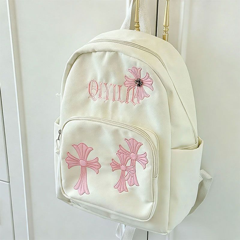 Chrome Hearts Backpack with Letter Embroidery
