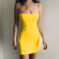 Spaghetti Strap Female High Waist Sheath Mini Sleeveless Vestidos Dresses