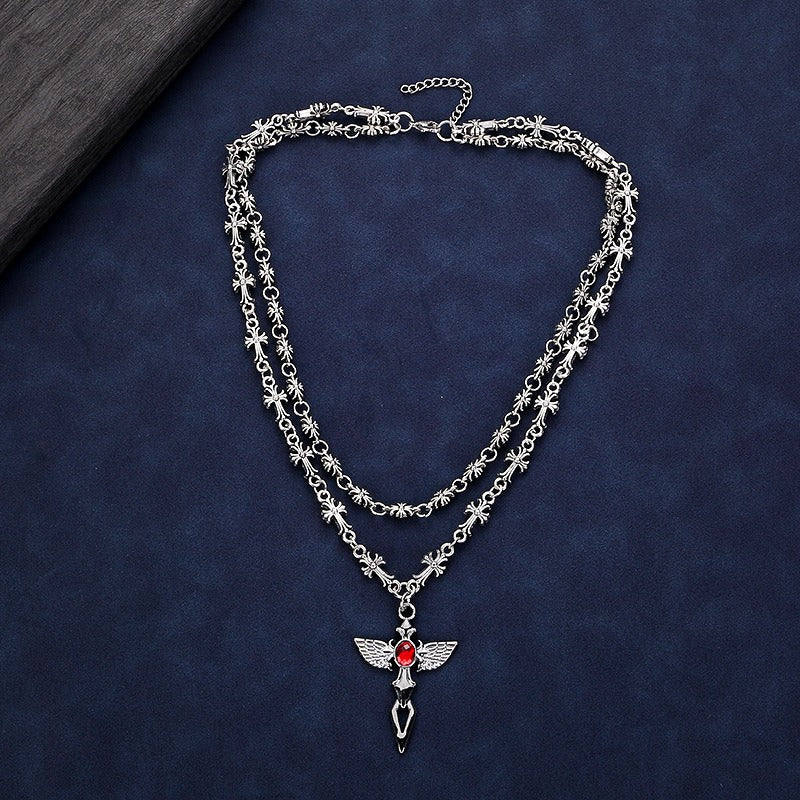 Chrome Hearts Gothic dark pendant