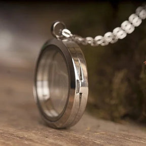 dandelion necklace Stainless steel Locket