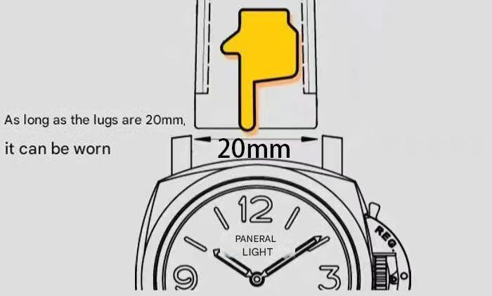 Chrome Hearts cross watch strap fashion buckle