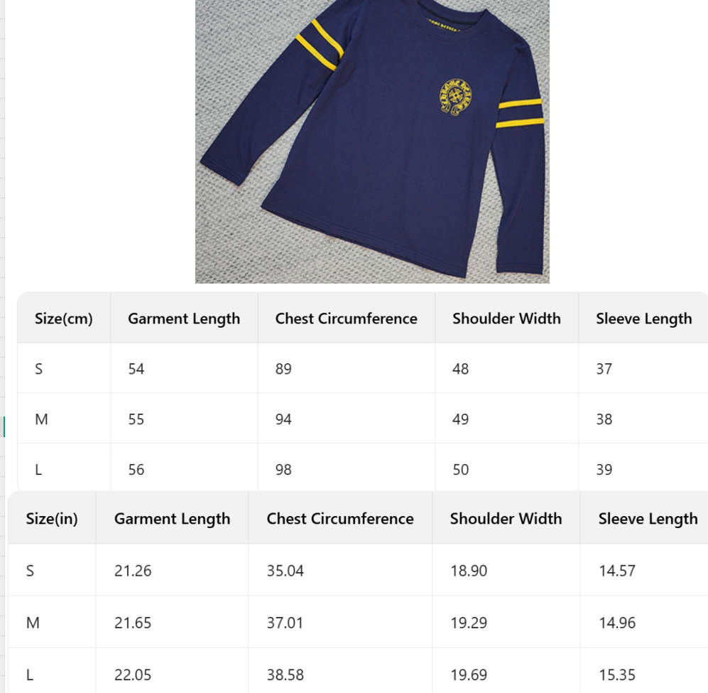 Chrome Hearts horseshoe print size 33 short-sleeved T-shirt