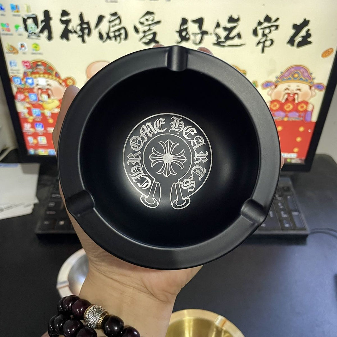 Chrome Hearts Cross Stainless Steel Ashtray