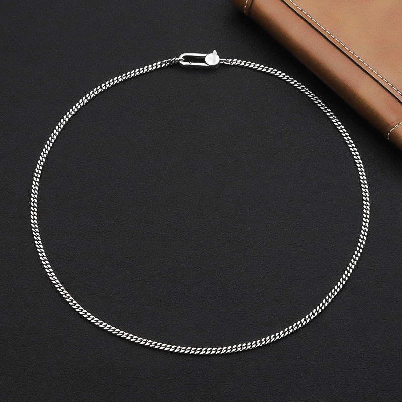 S925 silver horsewhip chain