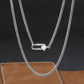 S925 silver horsewhip chain