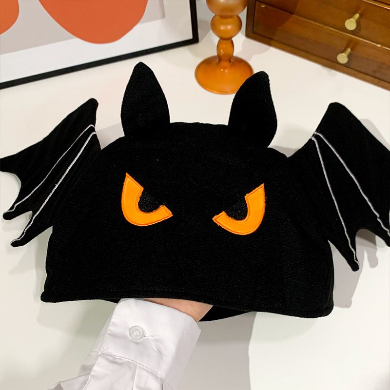 Halloween black bat hat