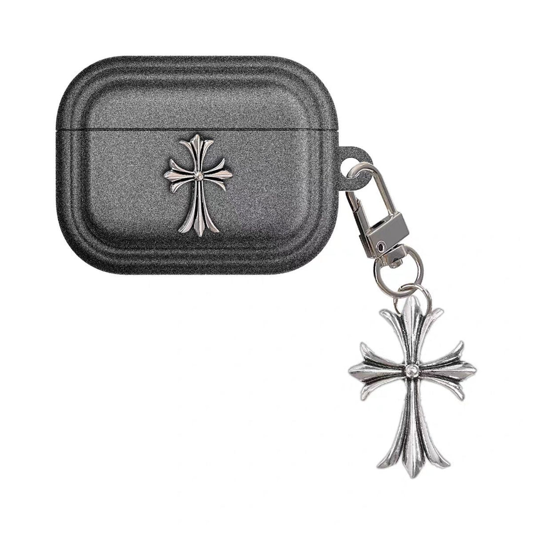 Chrome Hearts Cross Case for Apple Bluetooth Earphones