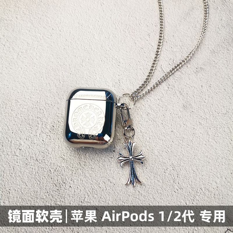 Chrome Hearts-Style Wireless Bluetooth Earphone Case