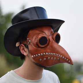 Halloween punk plague crow headgear