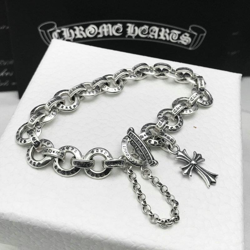 Chrome Hearts round buckle bracelet