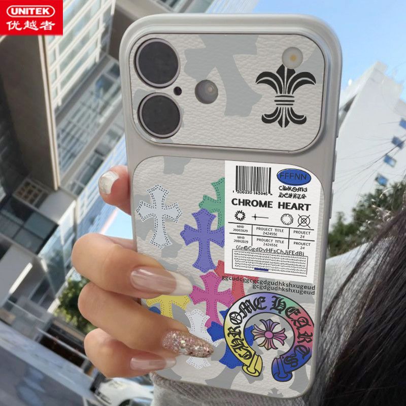 Chrome Hearts "Full-Screen Cross" iPhone Case