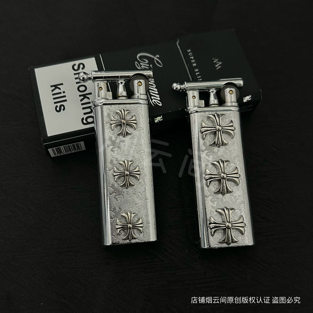 Chrome Hearts 3 Cross Lighter
