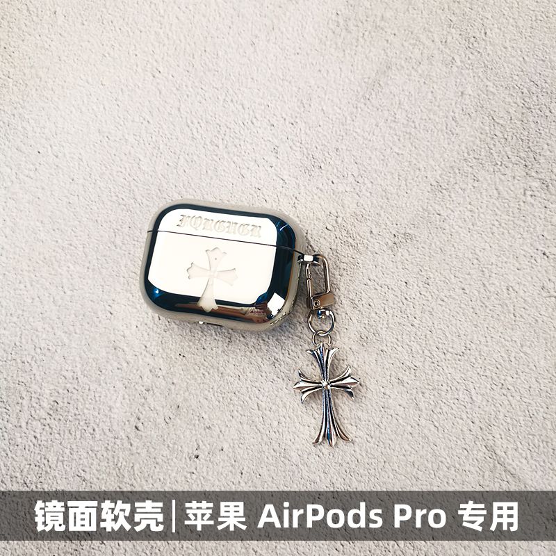 Chrome Hearts-Style Wireless Bluetooth Earphone Case