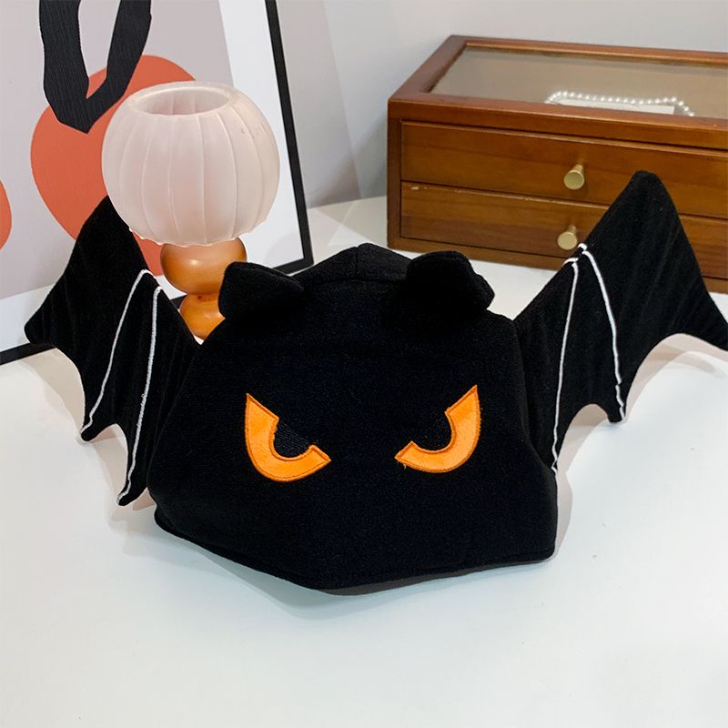 Halloween black bat hat