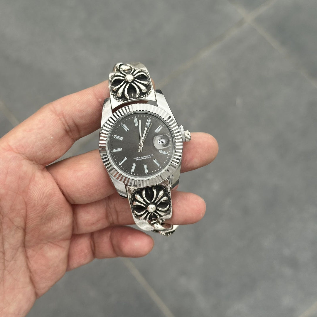 Chrome Hearts Vintage Cross Flower Watch