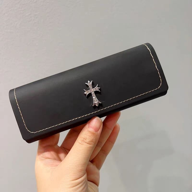Chrome Hearts Cross Portable Retro Sunglasses Case