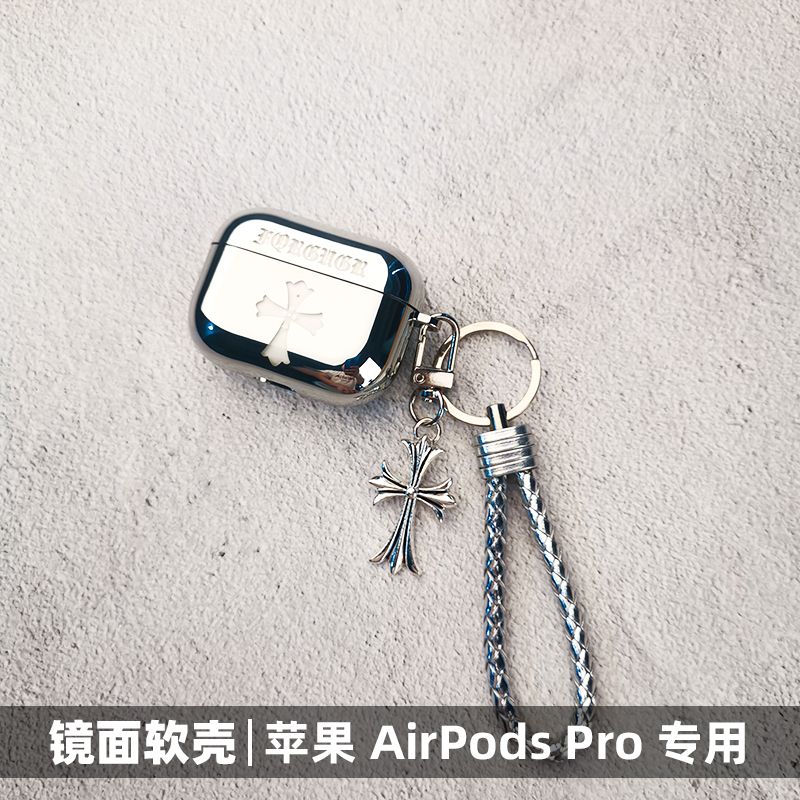 Chrome Hearts-Style Wireless Bluetooth Earphone Case