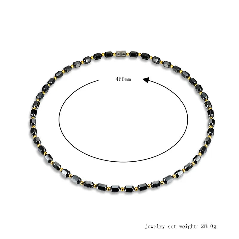 Hematite Necklac Jewelry