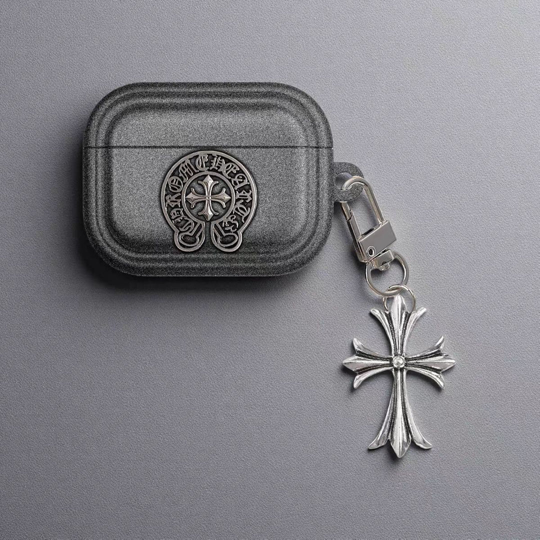 Chrome Hearts Cross Case for Apple Bluetooth Earphones