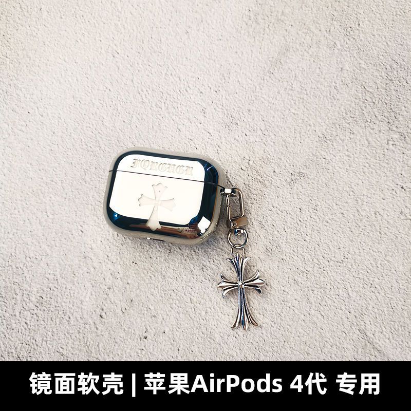 Chrome Hearts-Style Wireless Bluetooth Earphone Case