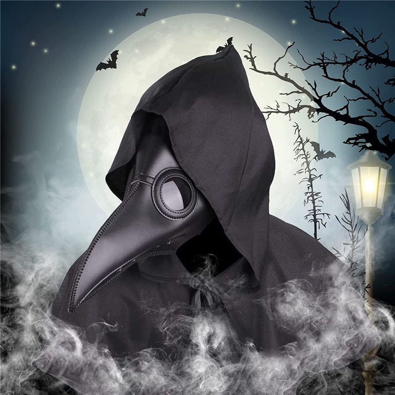 Halloween plague doctor 3-piece set