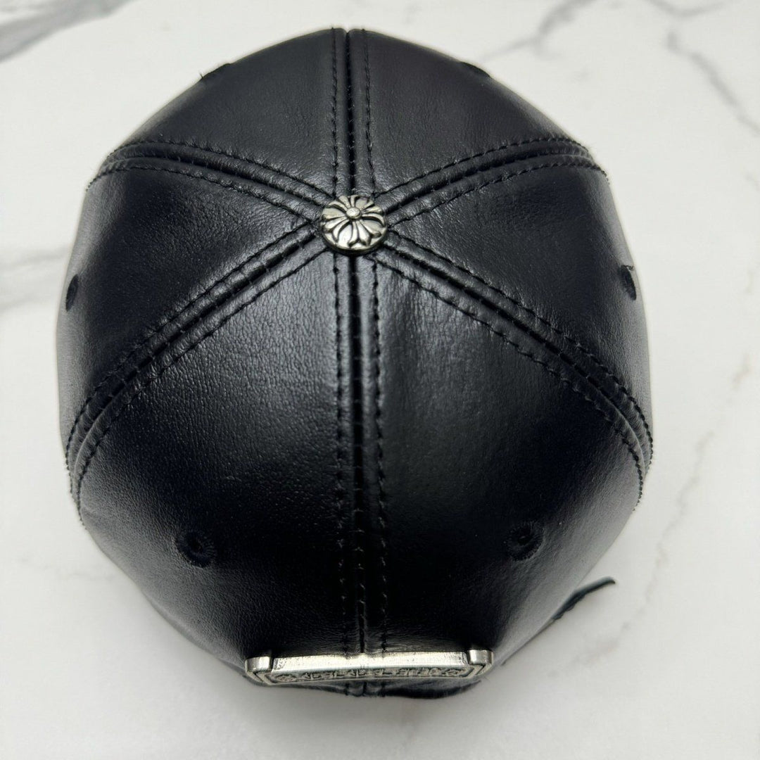 Chrome Hearts Top-Grain Cowhide Baseball Cap
