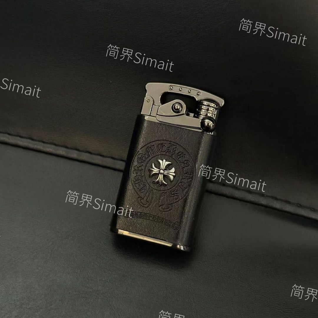 Chrome Hearts Black Jet-Flame Lighter