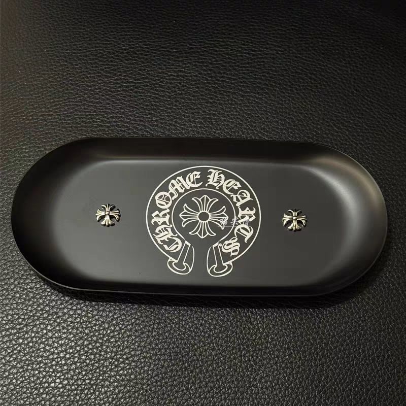 Chrome Hearts Stainless Steel Oval Metal Storage Tray