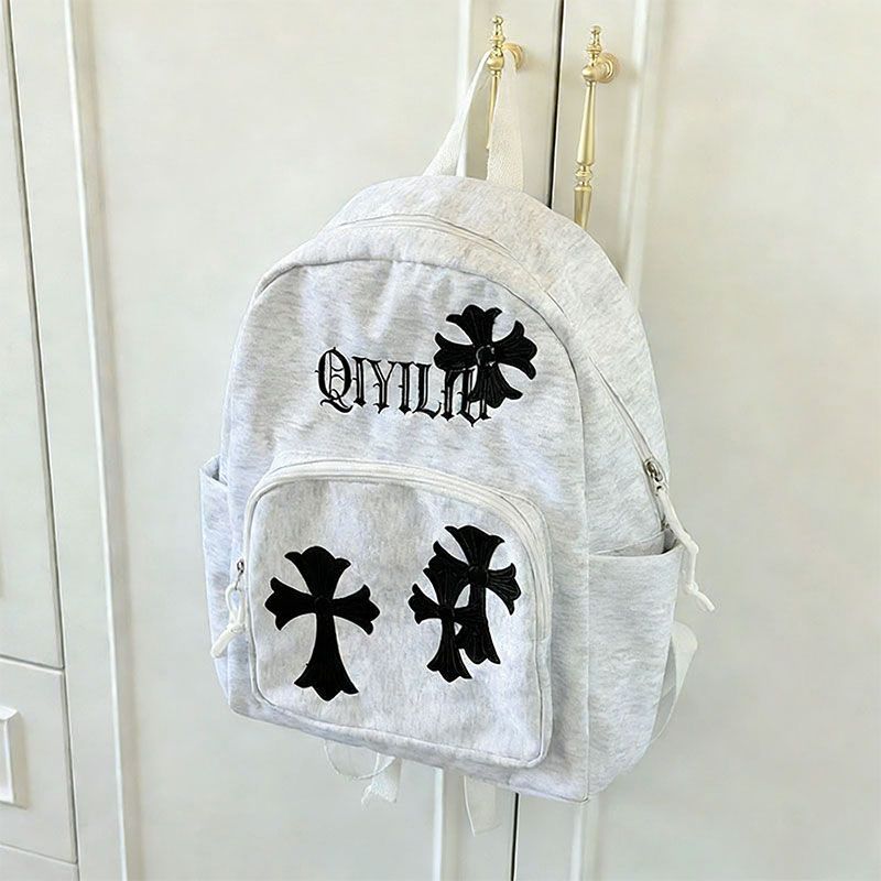 Chrome Hearts Backpack with Letter Embroidery