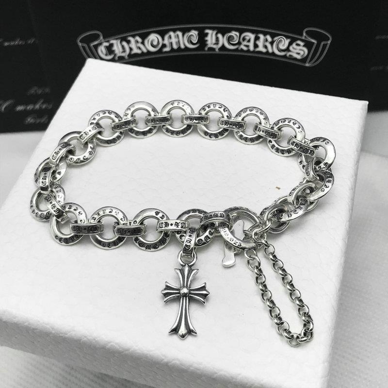 Chrome Hearts round buckle bracelet