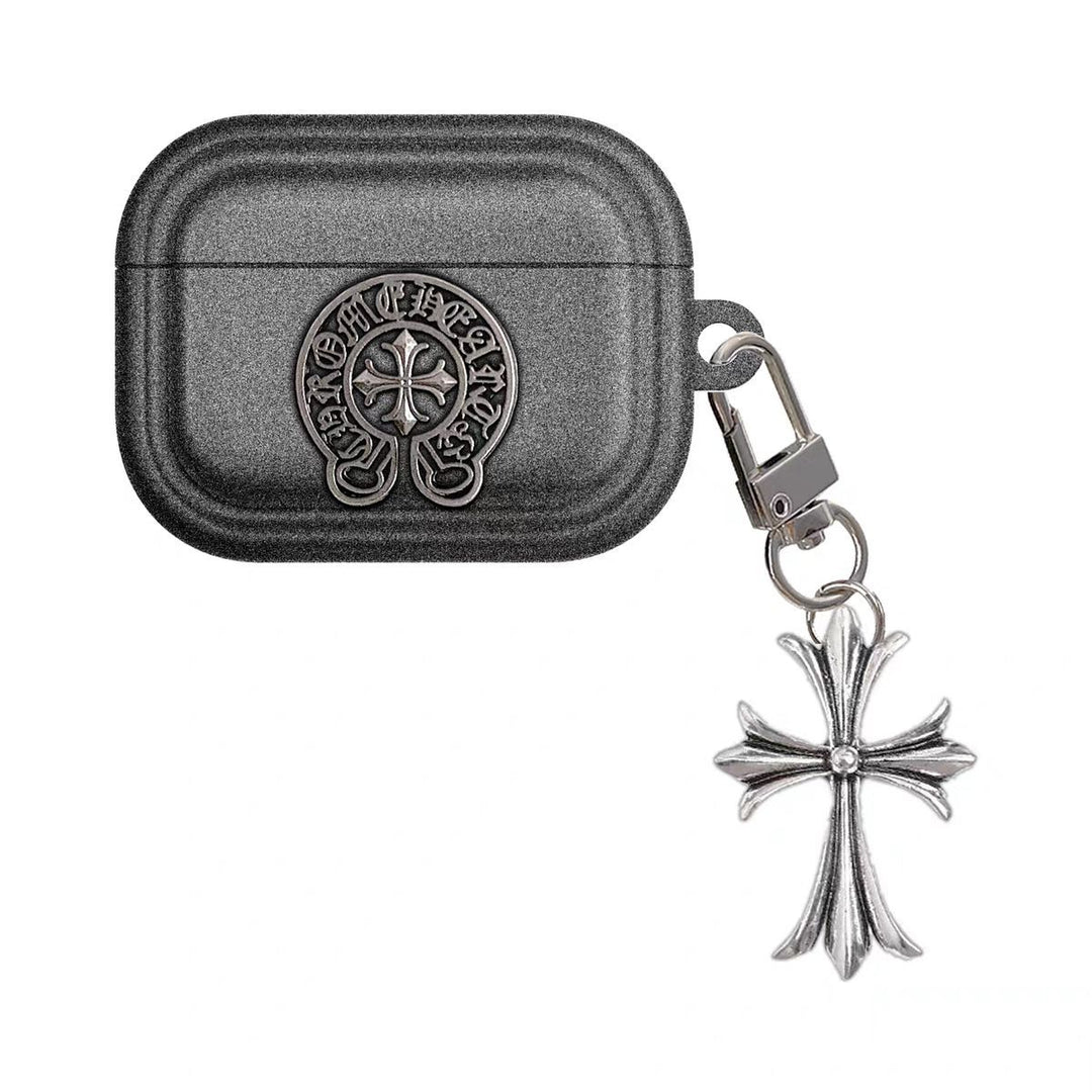 Chrome Hearts Cross Case for Apple Bluetooth Earphones
