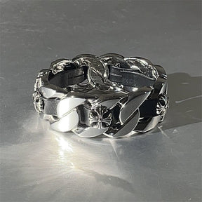 Chrome Hearts domineering braided bracelet