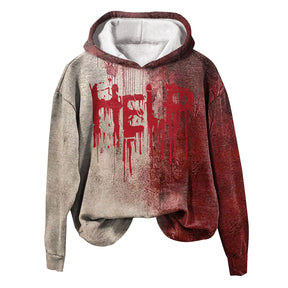 2024 Halloween Printed Hoodie