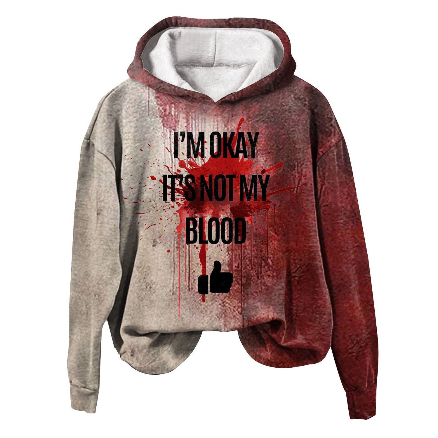 2024 Halloween Printed Hoodie