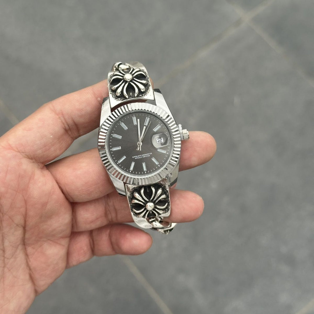 Chrome Hearts Vintage Cross Flower Watch