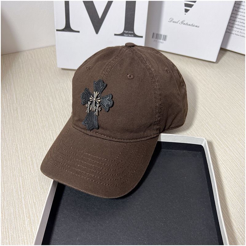 Chrome Hearts Retro Washed Cross Baseball Cap