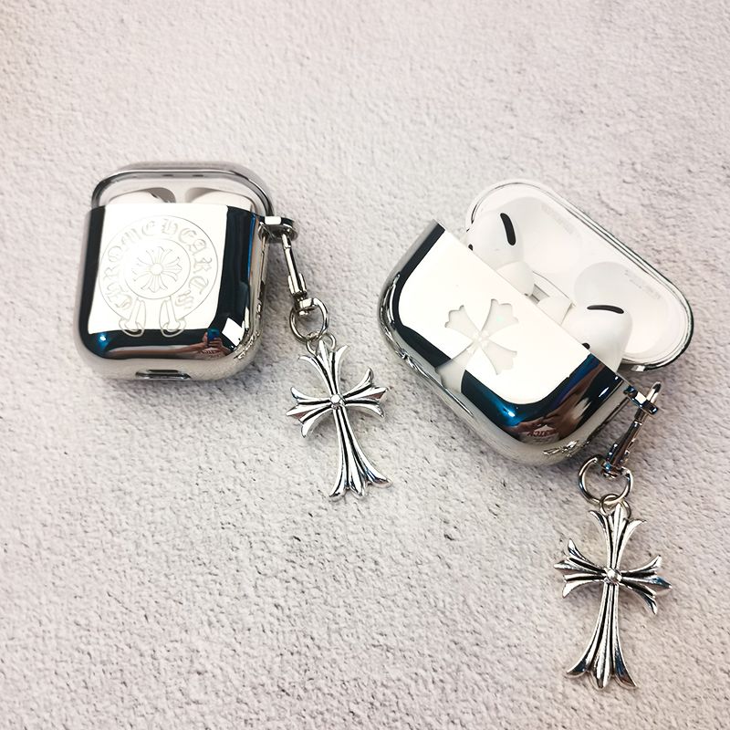 Chrome Hearts-Style Wireless Bluetooth Earphone Case