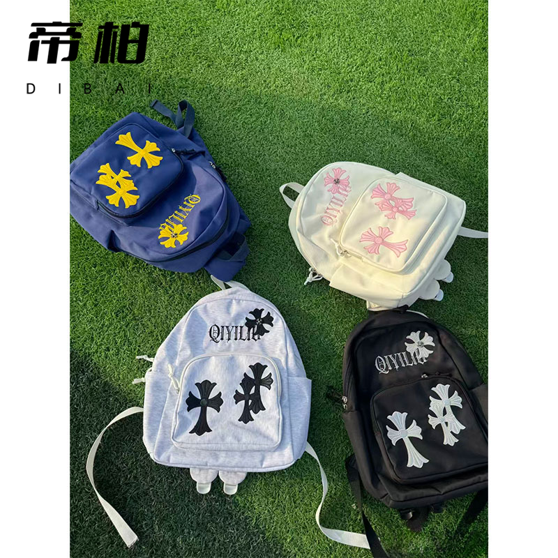 Chrome Hearts Backpack with Letter Embroidery