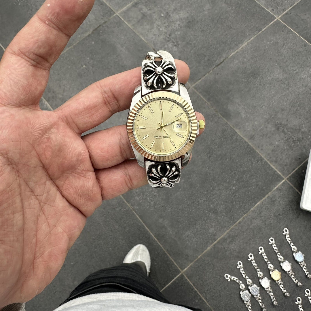 Chrome Hearts Vintage Cross Flower Watch