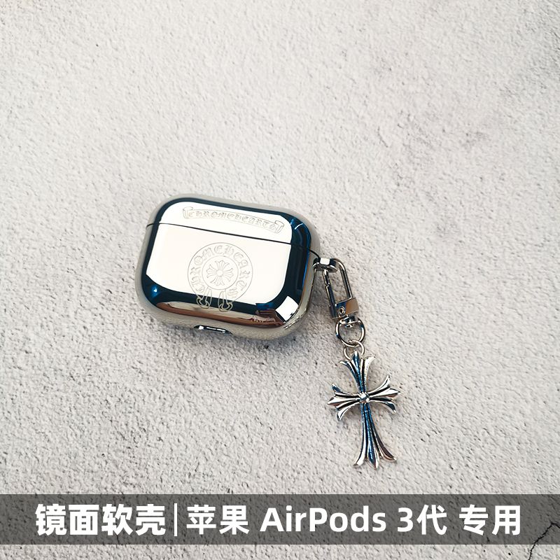 Chrome Hearts-Style Wireless Bluetooth Earphone Case