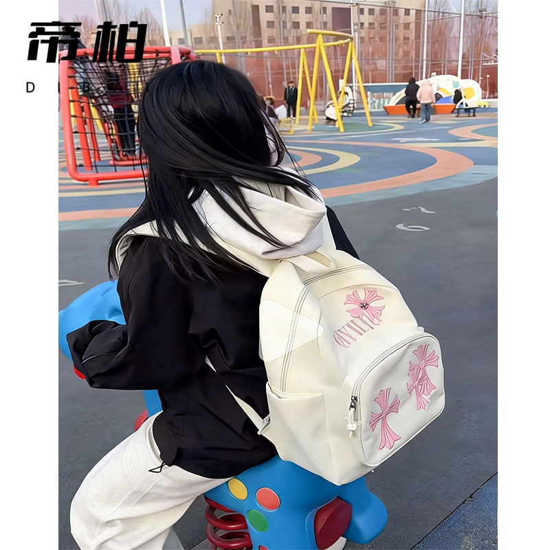 Chrome Hearts Backpack with Letter Embroidery