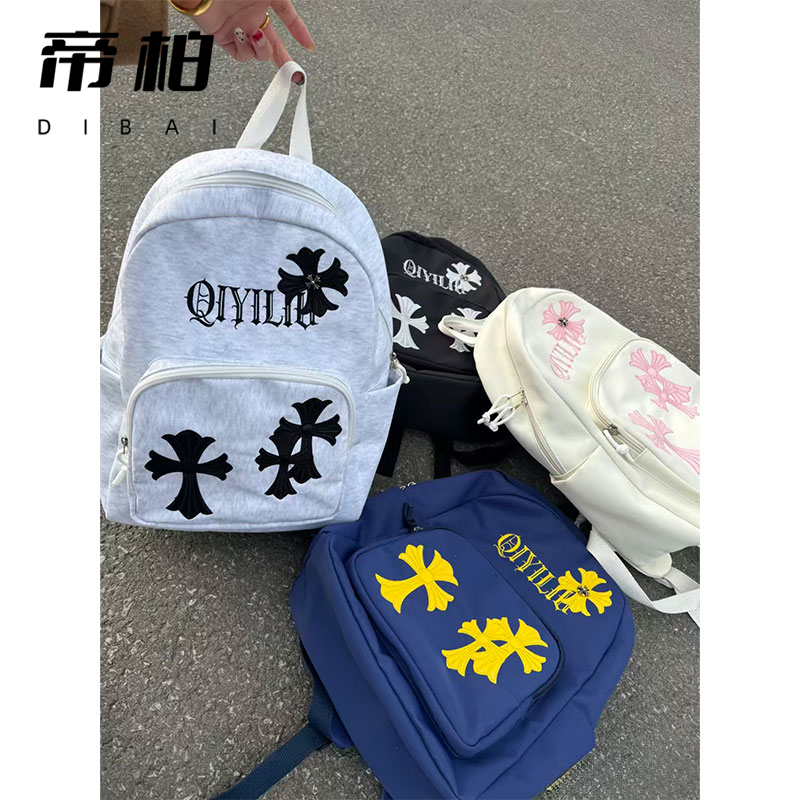 Chrome Hearts Backpack with Letter Embroidery