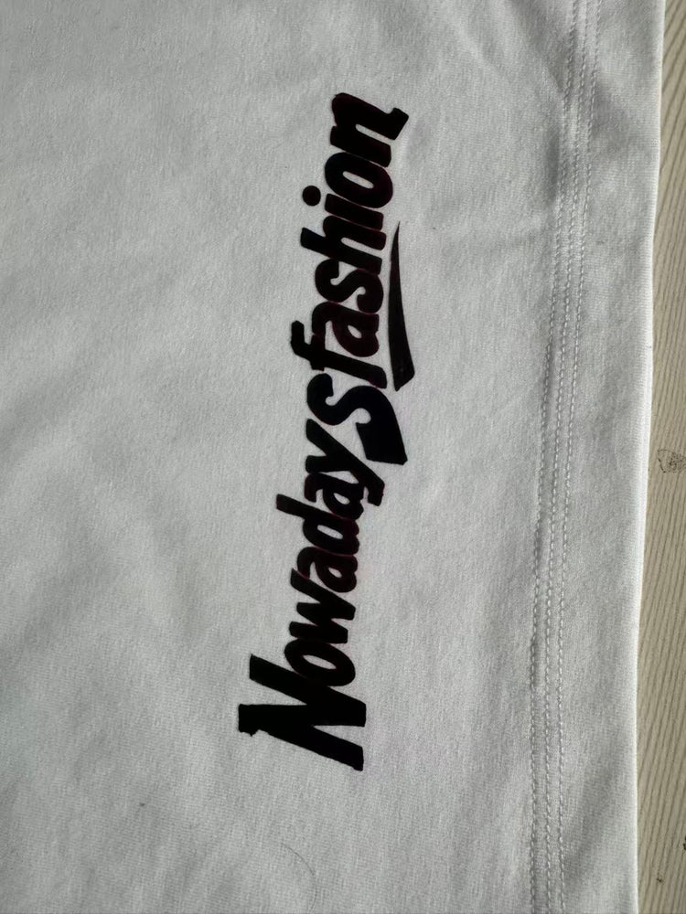BFF white T-shirt with logo nowadaysfashion