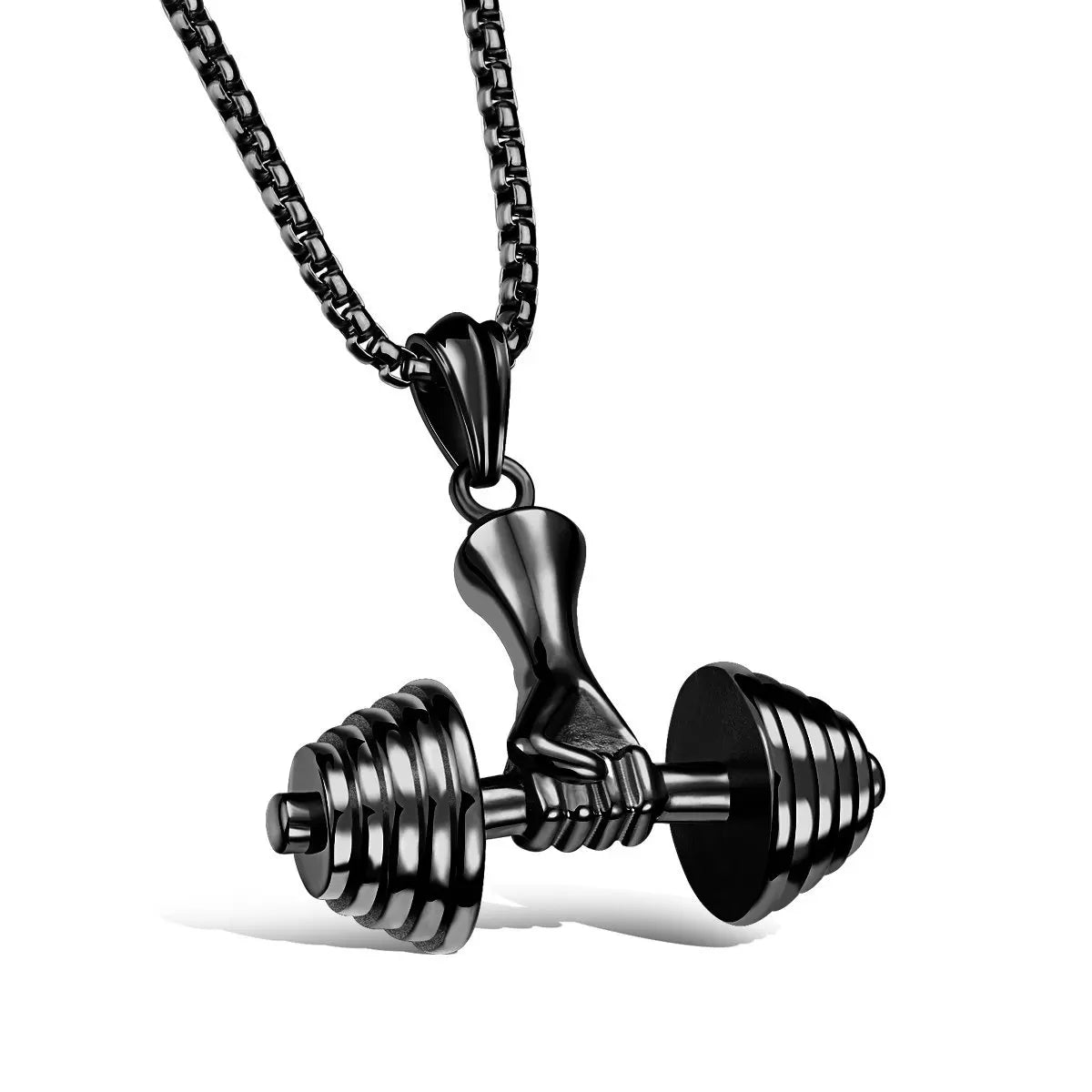 Boxing Glove Pendant Necklace Hip Hop Necklace Sports Fitness Gift