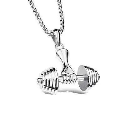 Boxing Glove Pendant Necklace Hip Hop Necklace Sports Fitness Gift